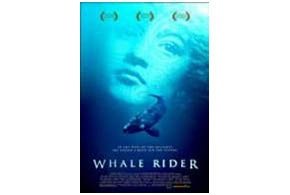 Still shot from the movie: Whale Rider.